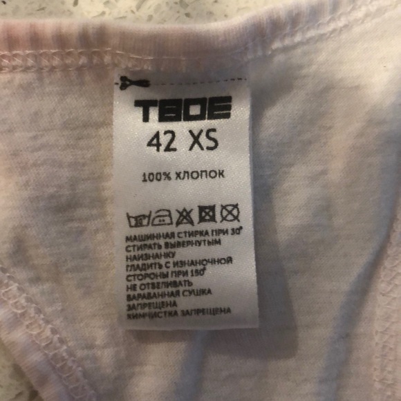 🍍Feather print racerback tank - Picture 2 of 4